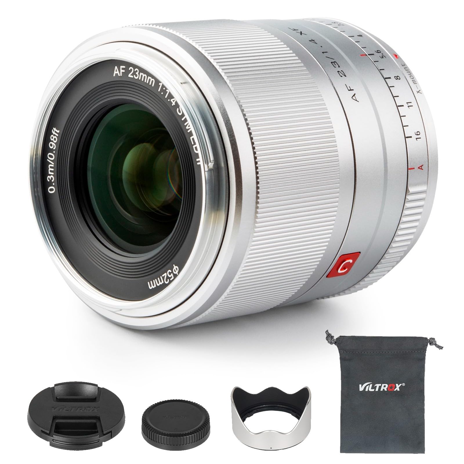 Amazon.com : VILTROX 23mm f/1.4 F1.4 XF Lens APS-C Large Aperture 