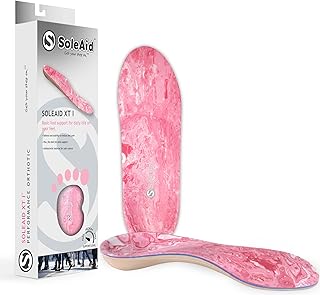 SoleAid XT I Performance Insoles - Medium Flex Arch Support with Dual Density Shock Absorbing Foam - Orthotic Shoe Inserts for Athletic and Daily Life on Your feet (Women 6-6.5 / Men -)