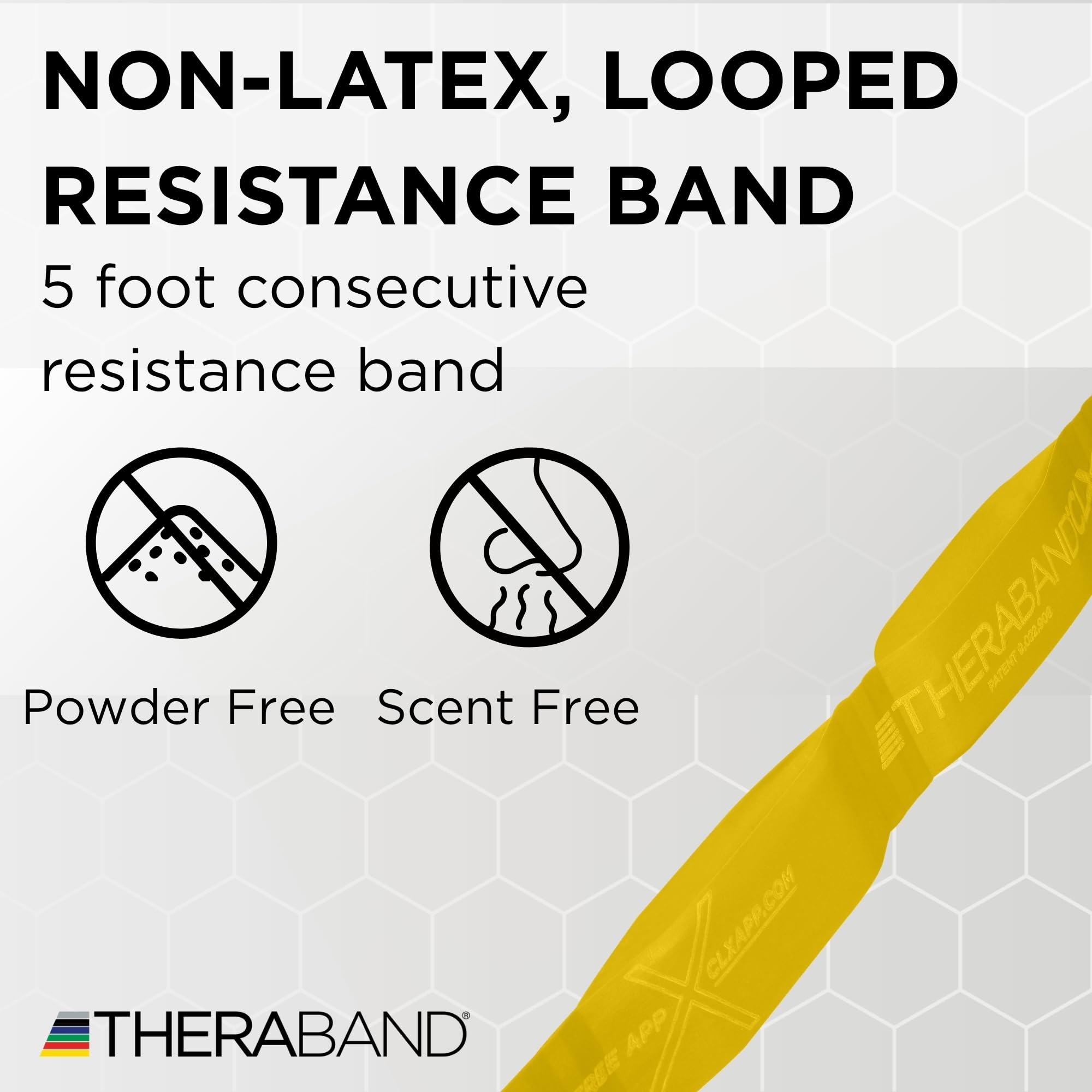 TheraBand CLX - Banda de Resistencia con Trabillas