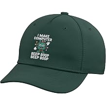 I Make Computer Beep Boop Beep Boop Network Engineer Adjustable Baseball Hat