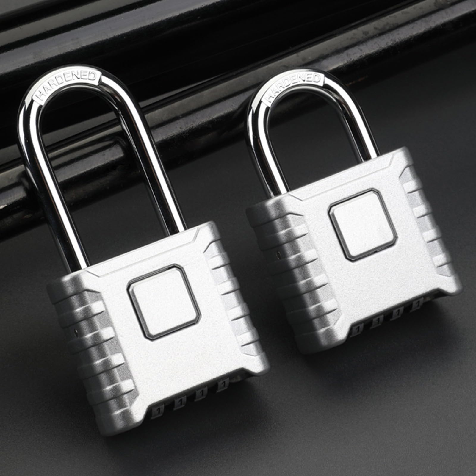 Cadenas à Combinaison 4 Chiffres Extérieur - Robuste Et Résistant Aux Intempéries, Anse En Acier Trempé De 8 Mm, Haute Sécurité Pour Jardin, Clôture, Abri