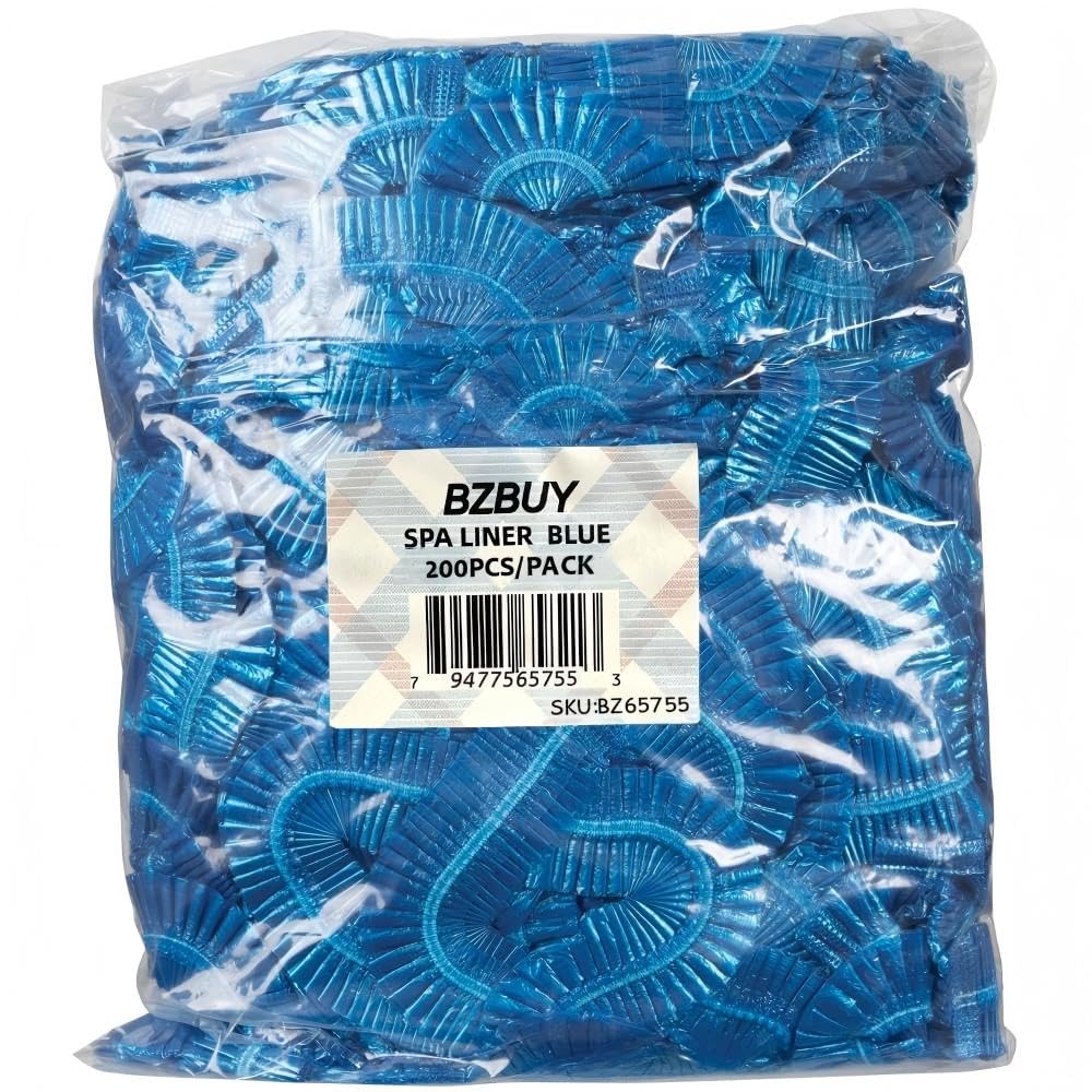 Disposable Spa Liners Large Size Fit All Pedicure Chair Blue 200 Pcs