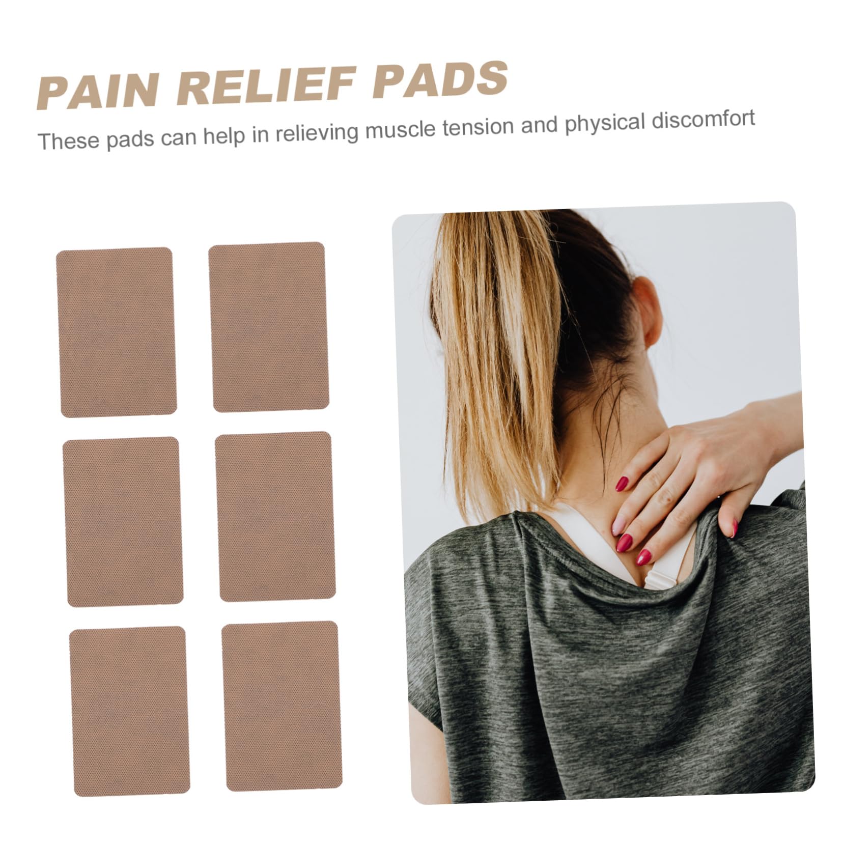 Healeved 150piezas Parches Calentadores De Jengibre Almohadillas Naturales Para De Rodillas Cuello y Articulaciones Transpirables y Efectivas Para Adultos y Ancianos