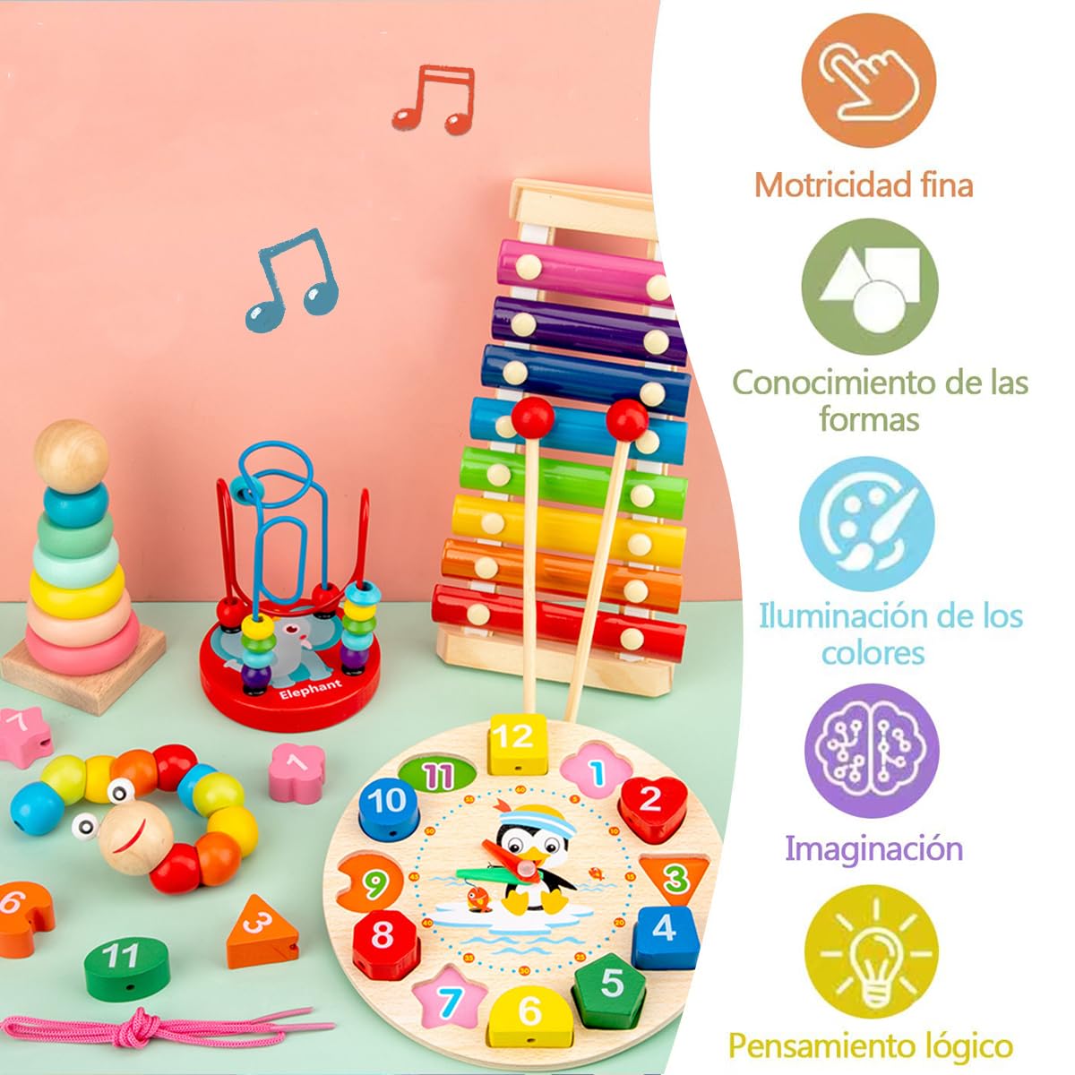 Materiales Montessori Montessori Juguetes Ideales Para NiÃ±os De
