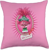 Vista 5 de DreamWorks Trolls Trolls-Holiday in Harmony: Gift Queen - Almohada de retrato, 16.0 x 16.0 in, multicolor