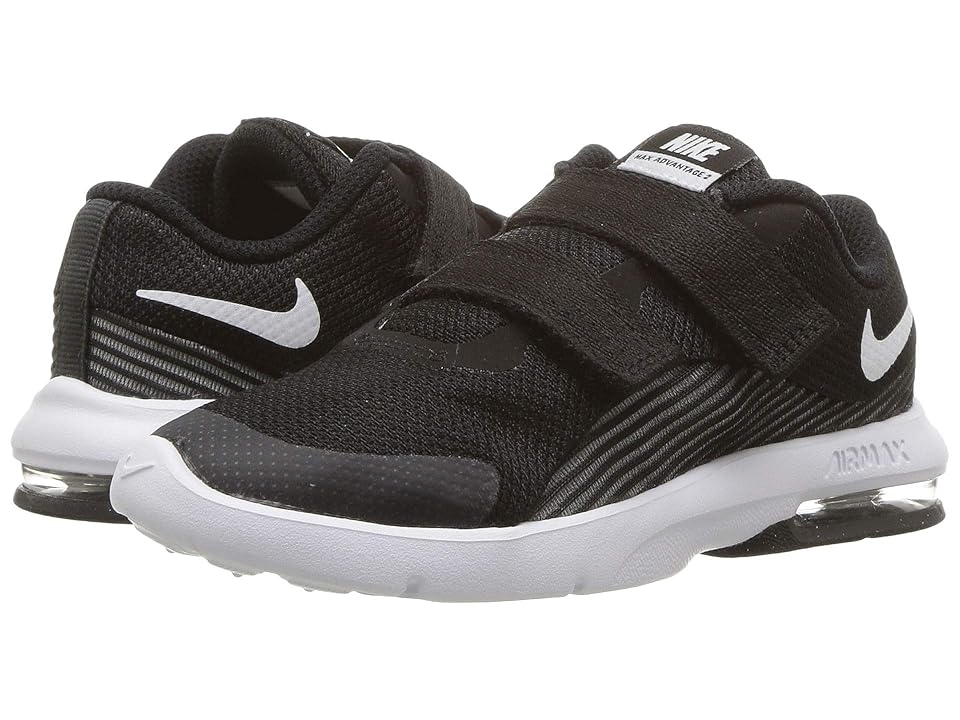 

Nike Kids Air Max Advantage 2 (Infant/Toddler) (Black/White/Anthracite) Boys Shoes