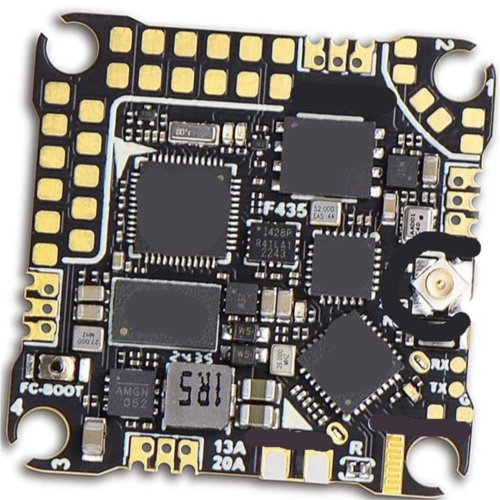 Carte de commande de vol G 435 20A AM32 2-4S pour drone FPV
