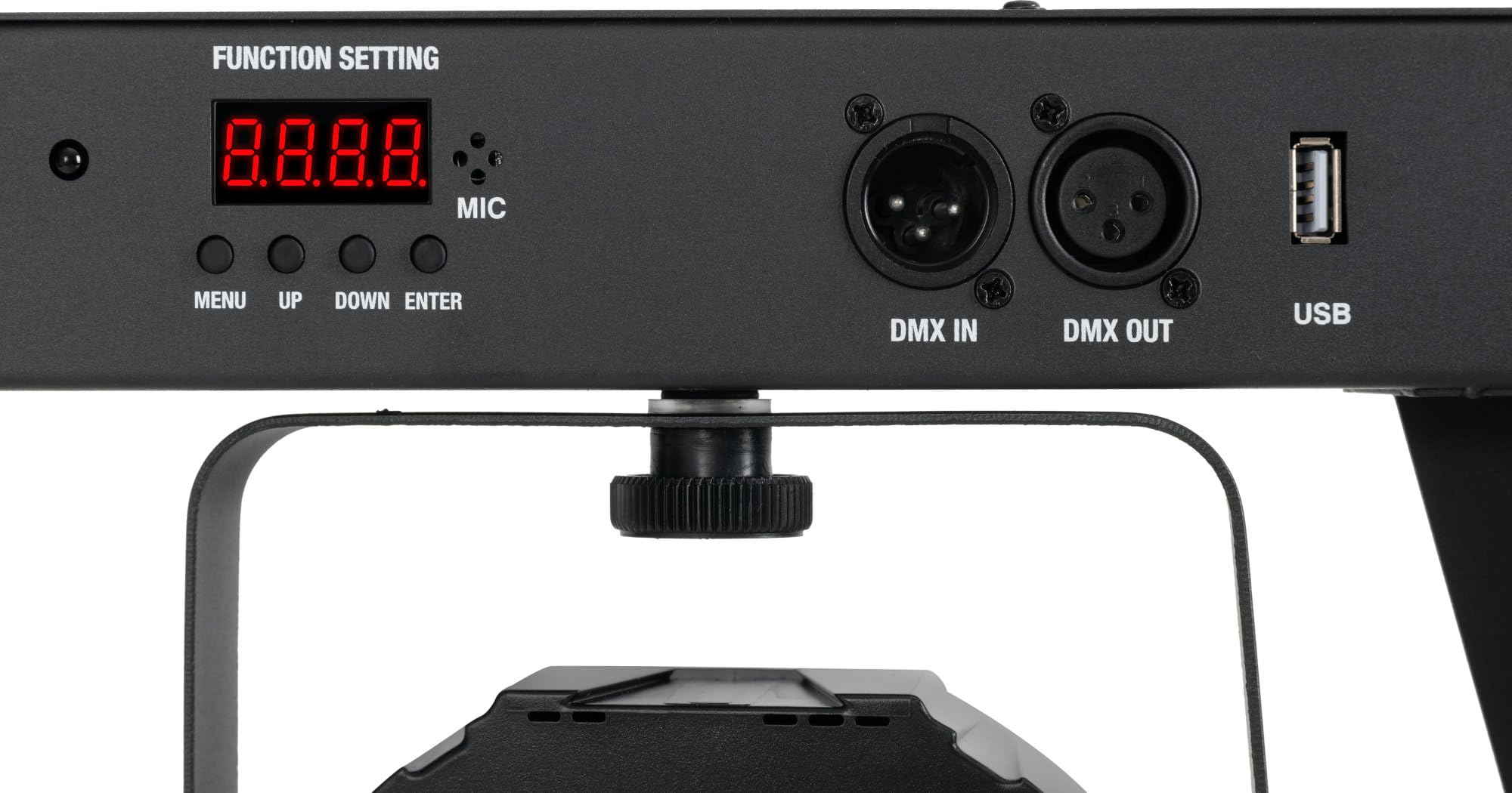 Showlite LB-4390 Sistema Completo LED RGB, con Pedale Wireless (Tri-LED PAR Spots, Strobe Spot bianchi, DMX512, Pedale Wireless, Display LCD, Microfono, T-Bar, Statore, Borse)