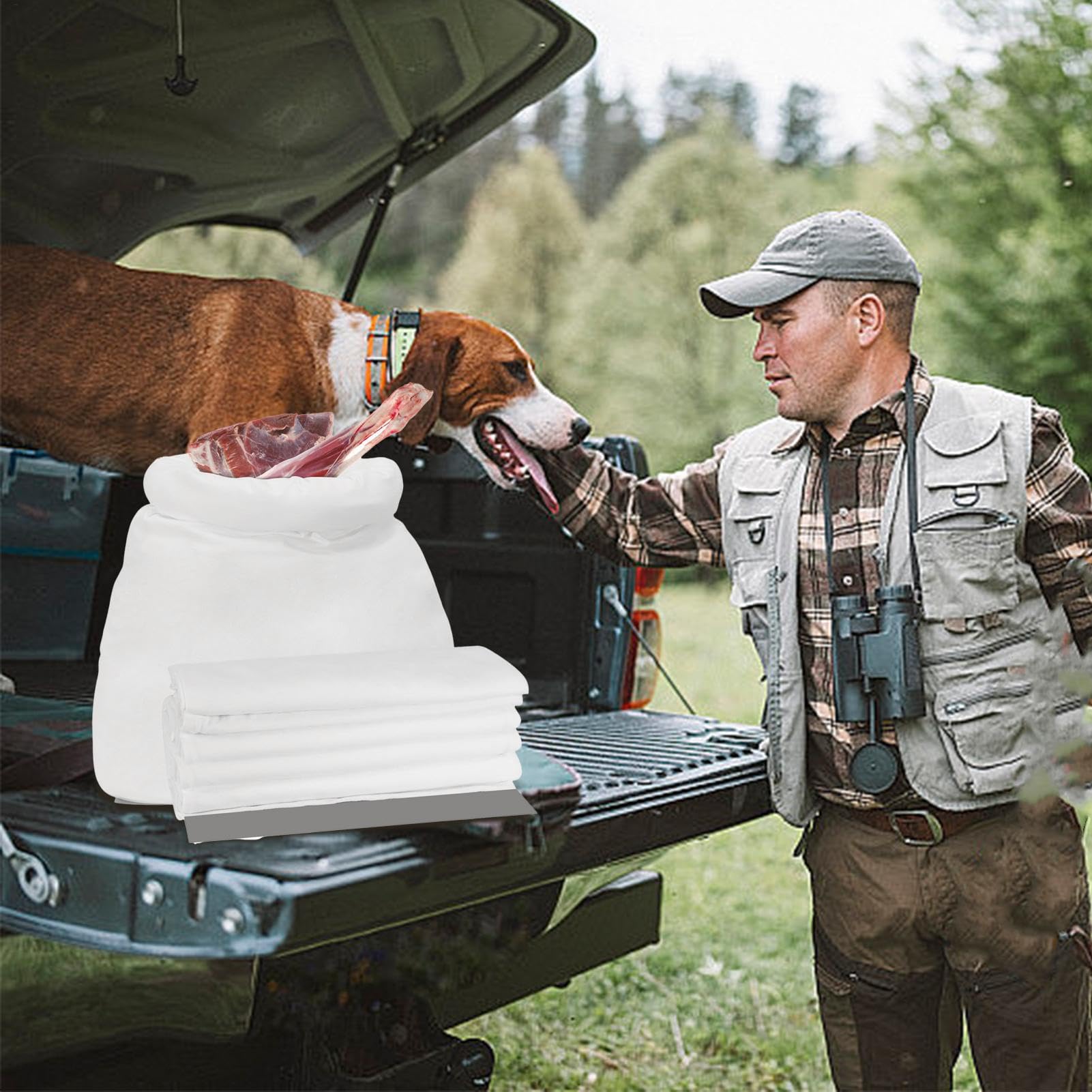 Jagd Fleischbeutel - Jagd für Fleischlagersäcke, Spiele Fleischbeutel | Game Fleischspeicherbeutel, Jagdfleischschutzsäcke, Spiele Fleischtransporttaschen zum Schutz geerntetem Fleisch vor Schmutz