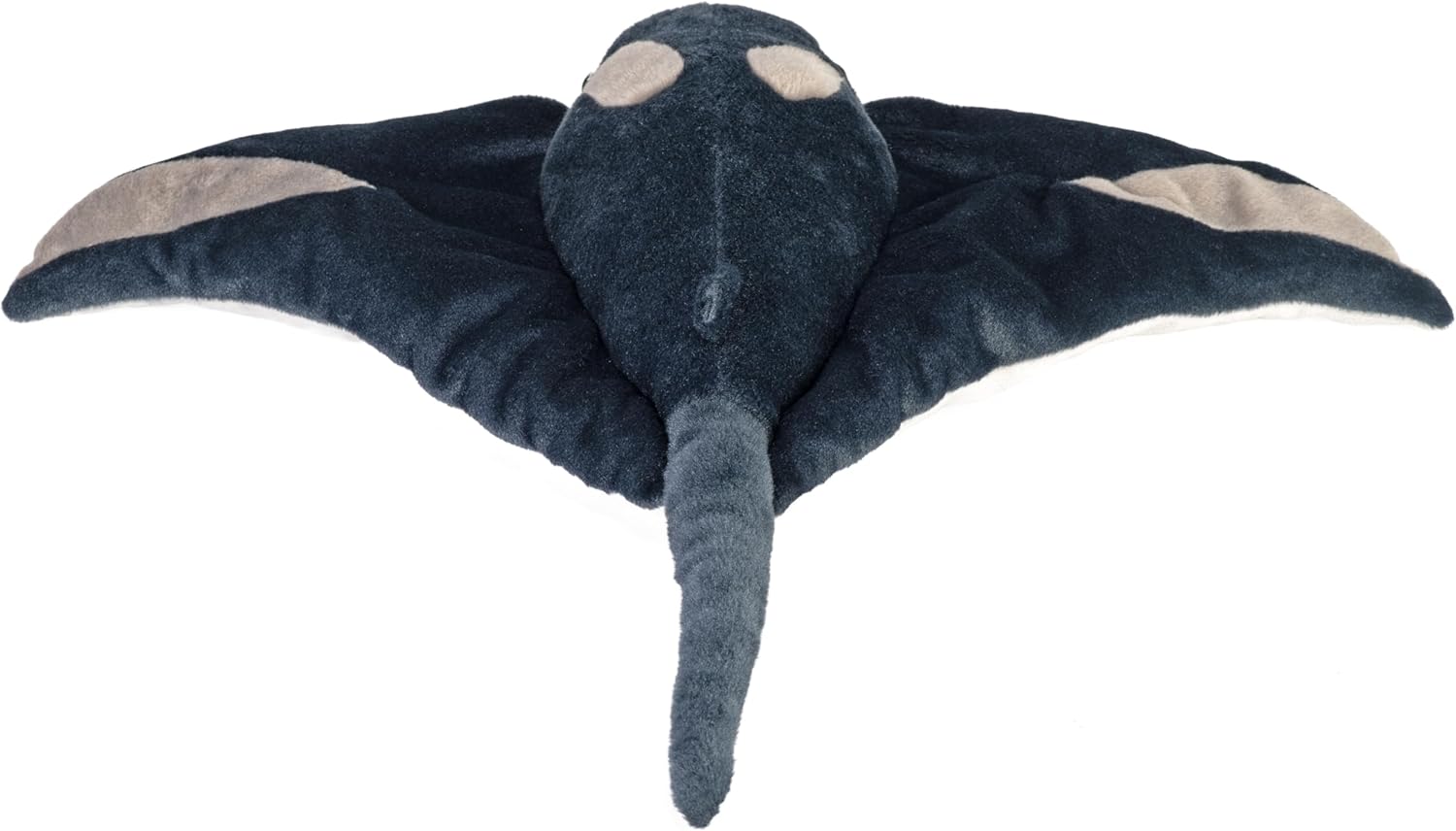 Wild Republic Manta Ray Cuddlekins, Stuffed Animal, 12 inches, Gift for Kids, Plush Toy, Fill is Spun Recycled Water Bottles (22475)