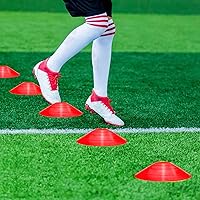 Vista 4 de Juego de entrenamiento de velocidad profesional y agilidad: incluye escalera de agilidad ajustable de 12 peldaños de 20 pies con bolsa