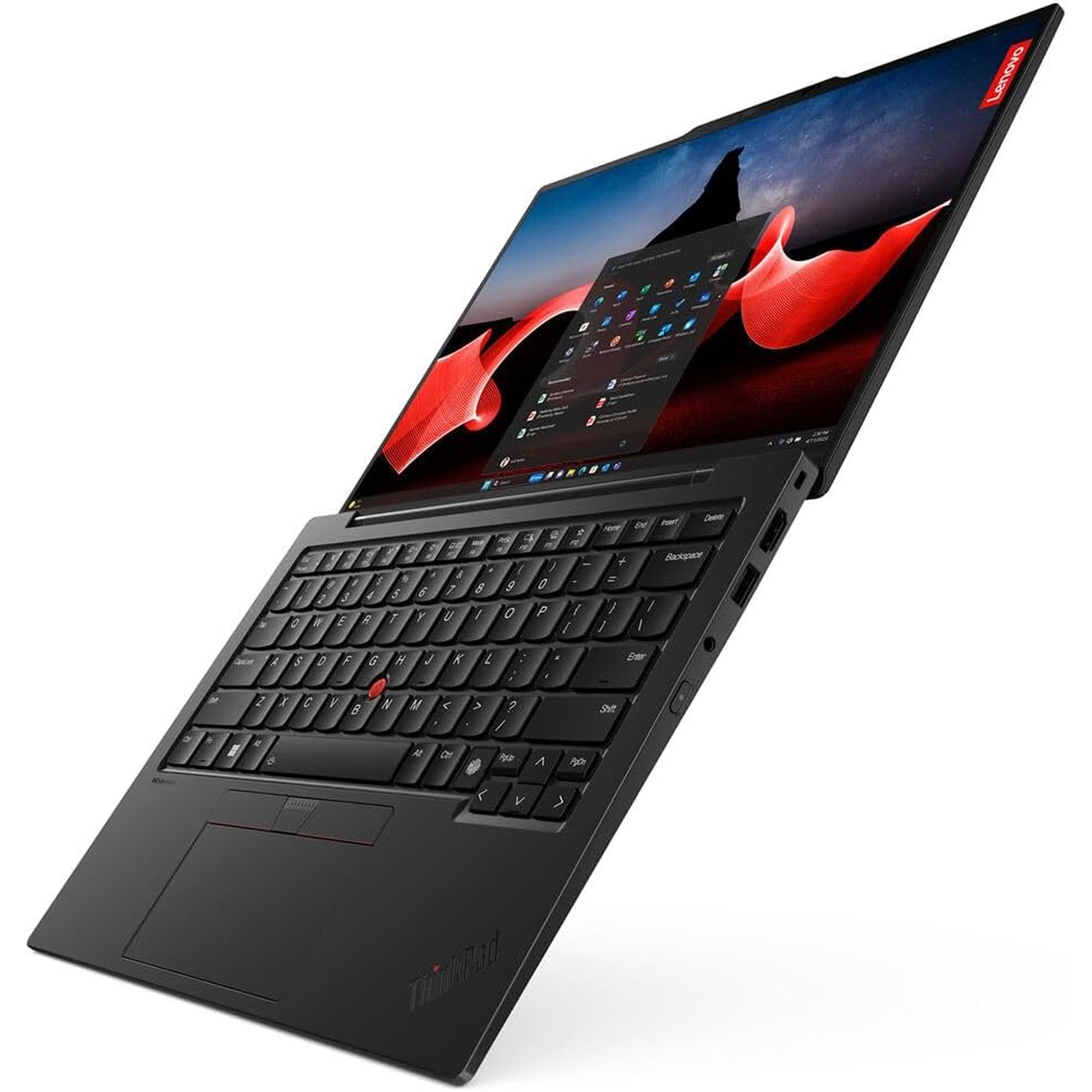 Lenovo Gen 13 ThinkPad X1 Carbon Touchscreen Laptop with Intel Ultra 7 255U Processor, 14" WUXGA 100% sRGB, 32GB DDR5 RAM, 1TB NVMe Performance SSD, FHD+ IR+ RGB Camera, and Windows 11 Pro