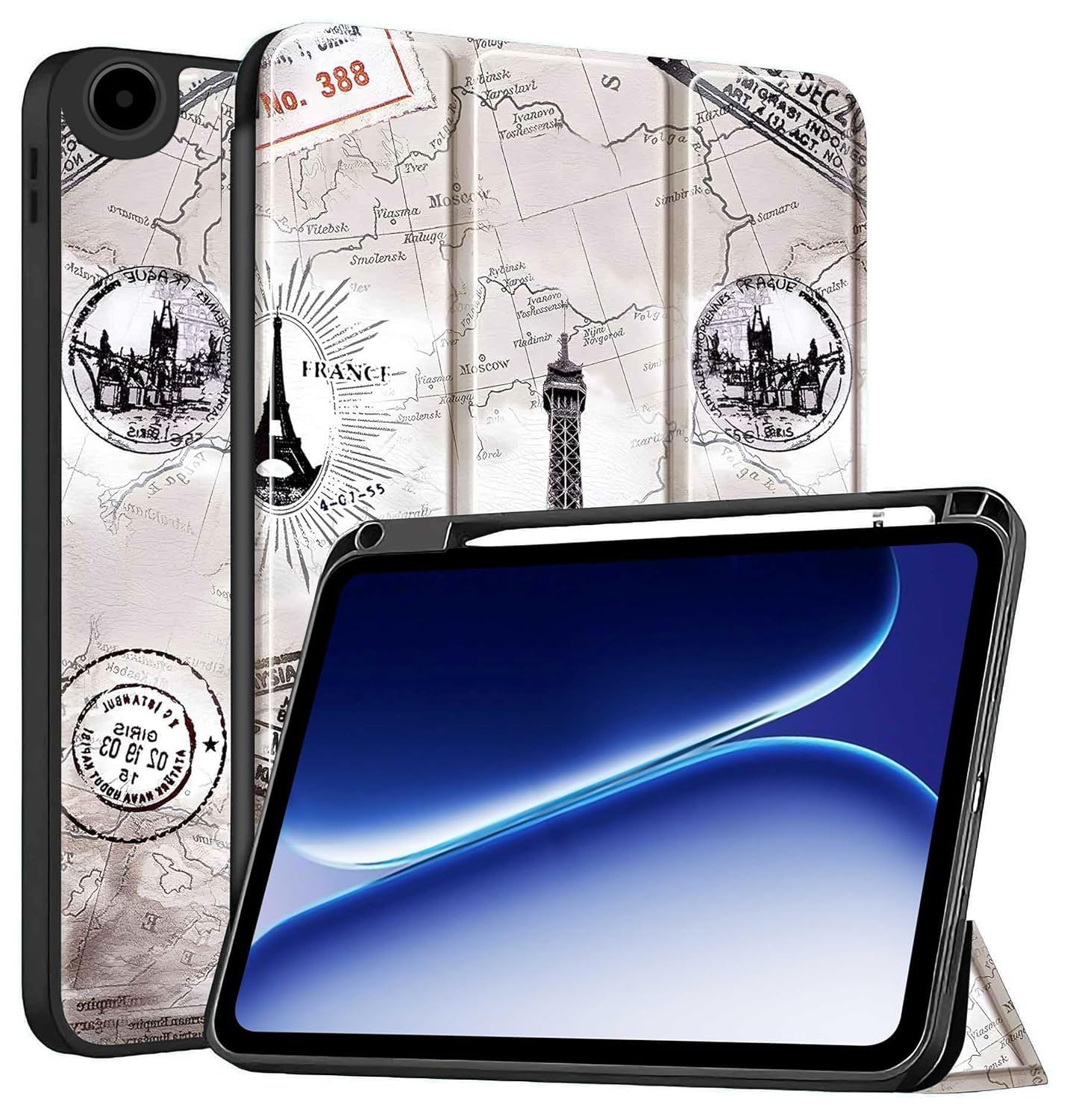 ProElite Cover for OnePlus Pad Go 2 12.1 inch Case, Soft Flexible Flip Case Cover for OnePlus Pad Go 2 12.1 inch Case with Pen Holder [Auto Sleep Wake Feature] [Recoil Series] - Black — Amazon image 16