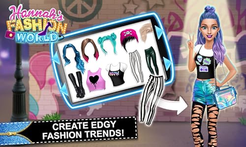 Hannah’s Fashion World - Dress Up, Makeup & Hair Salon for Girls