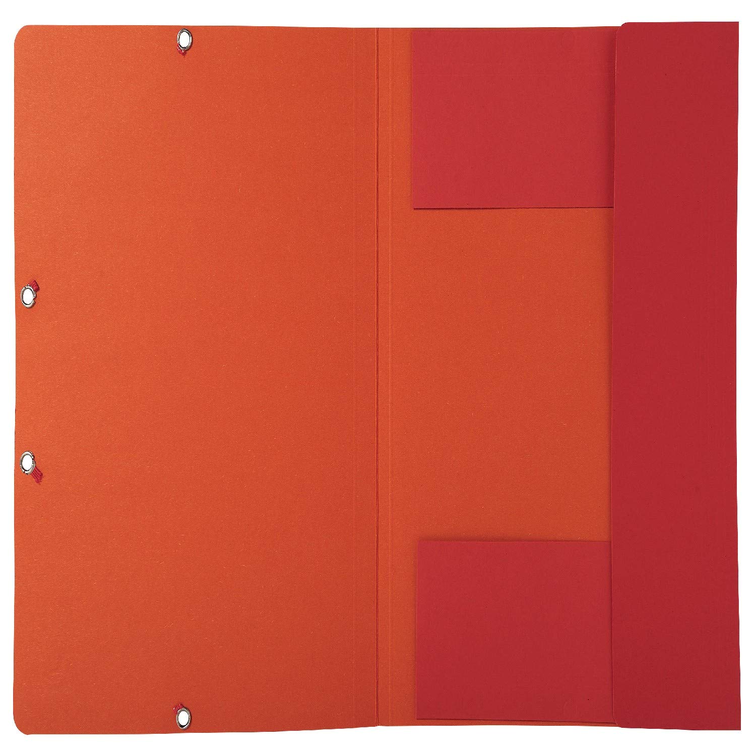 Exacompta 25 cartelline con elastico Forever 3 lembi 380 g/m² rosso
