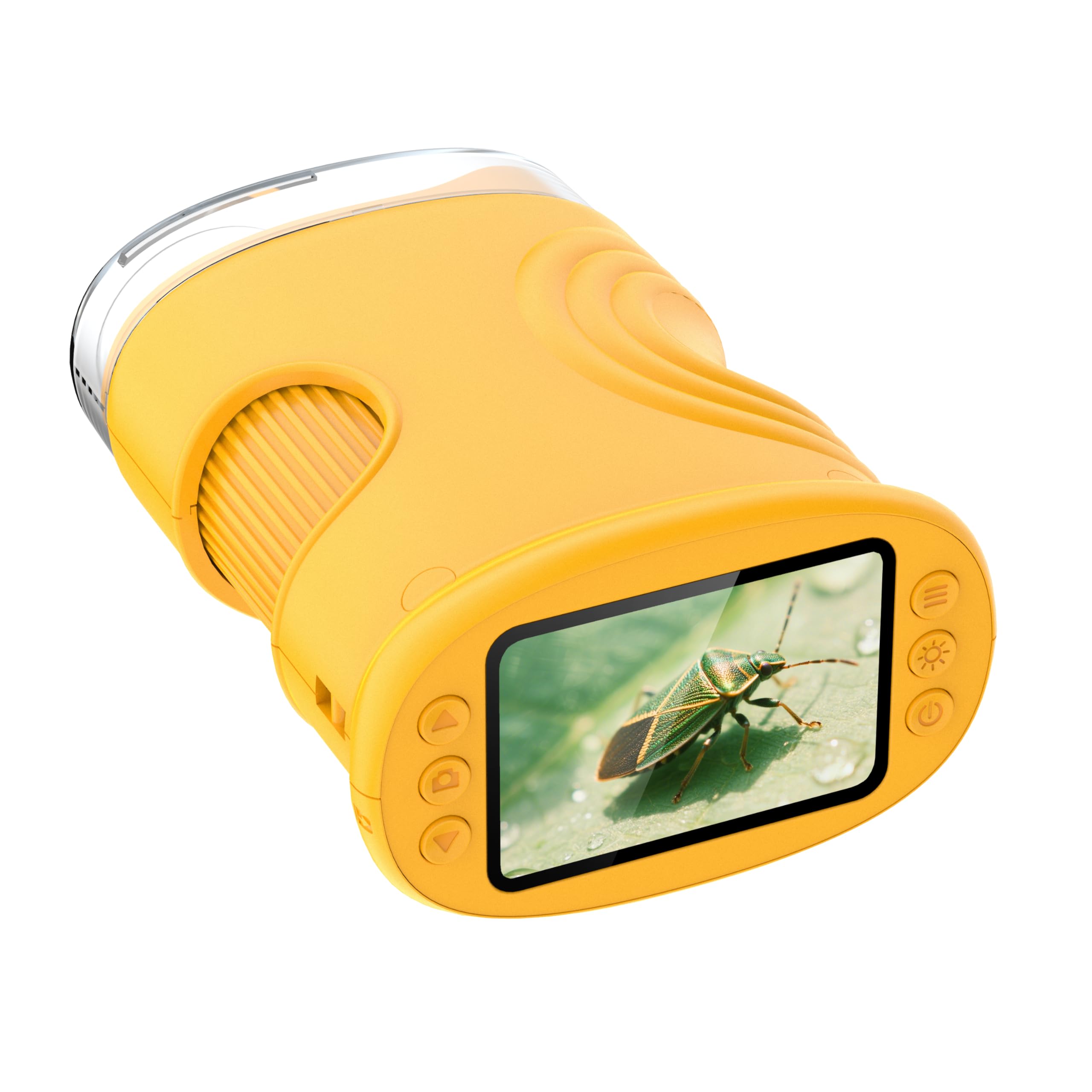 Microscopi per bambini 4K, microscopio portatile mini tascabile 1000X, giocattoli educativi scientifici, regali per bambini dai 4 ai 6 anni, dagli 8 ai 12 anni, studenti, ragazzi e ragazze