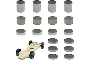 Pinewood Derby Tungsten Speed Weight Set: Optimize Your Winning Car's Performance