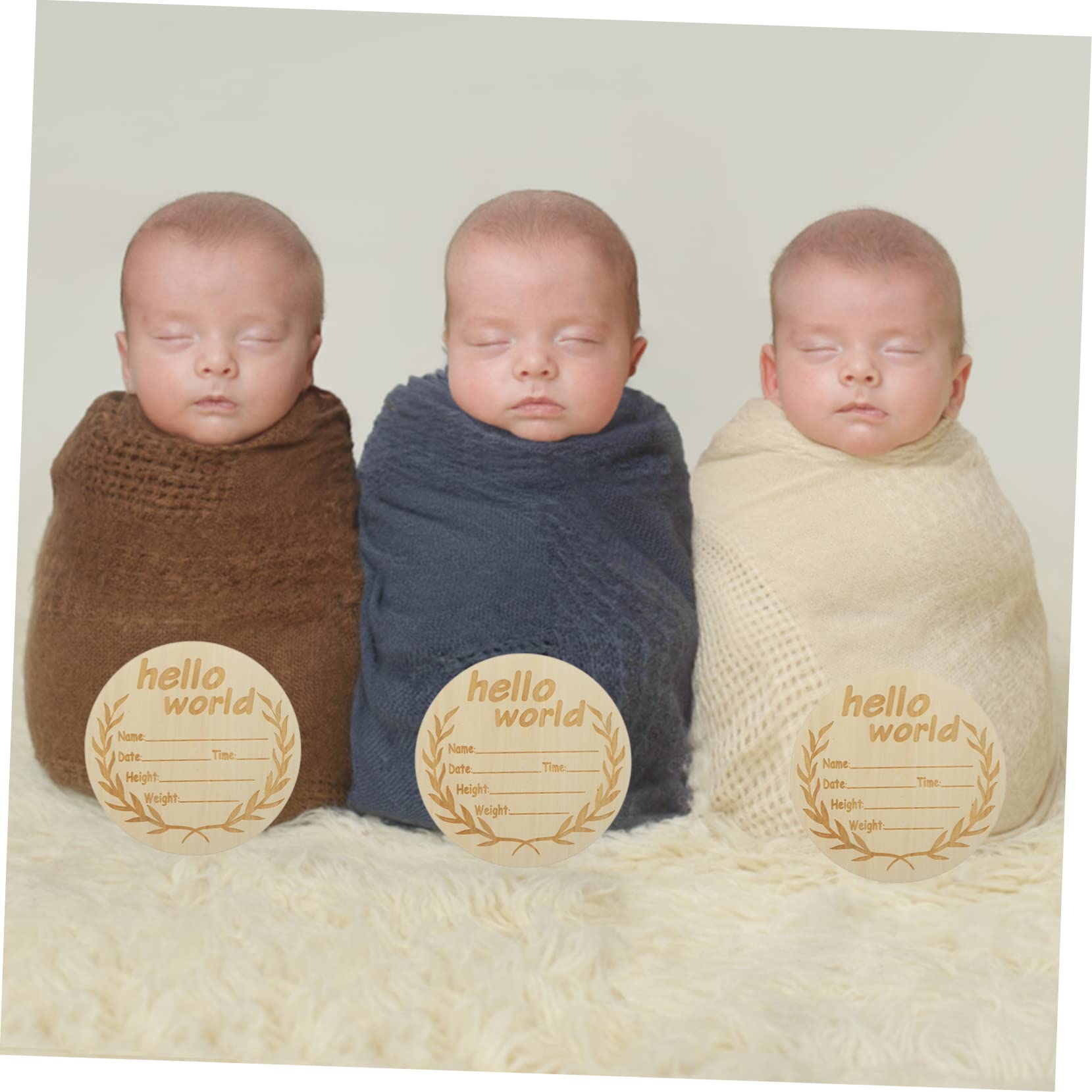 HAPINARY Birth Wooden Sign Wooden Name Sign Newborn Name Sign for Hospital Announcement Sign Birth Announcement Sign Name Signs for Nursery Shower present Birth Sign