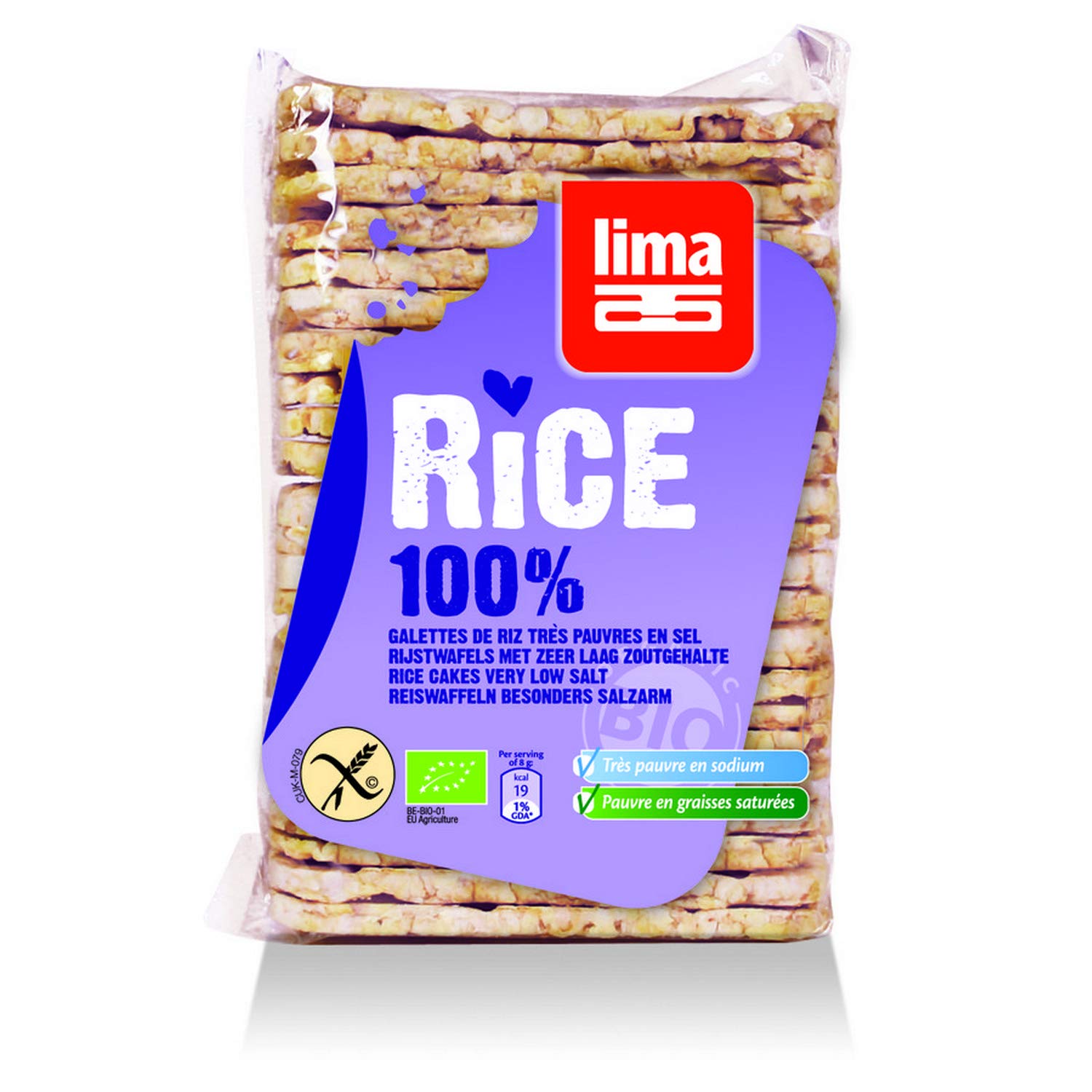 Thin Rice Cakes without Salt 130g