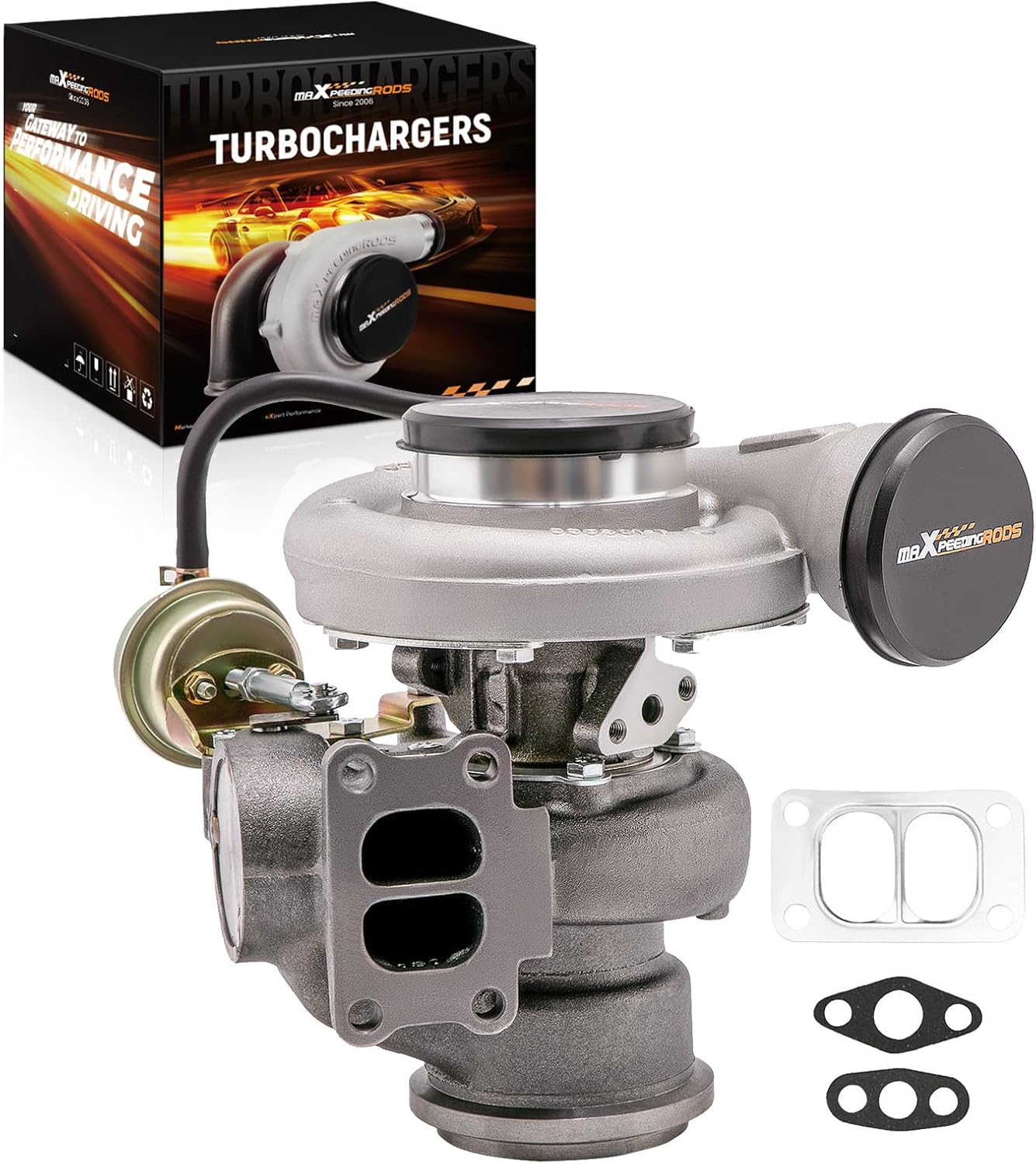 maXpeedingrods Turbo Turbocharger for Caterpillar 3126 3126B 3126E Engine 1998-2010, 171744, Basic VL Series