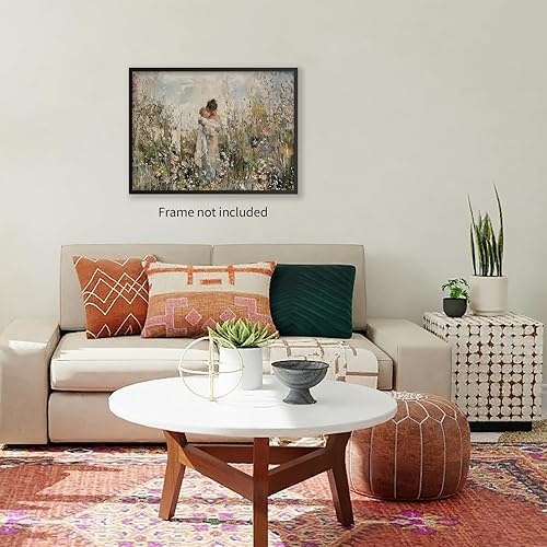 Miniatura 5 de rumlud Póster vintage de flores de campo, arte de pared floral botánico de naturaleza antigua, pintura al óleo, impresiones en lienzo para galería,