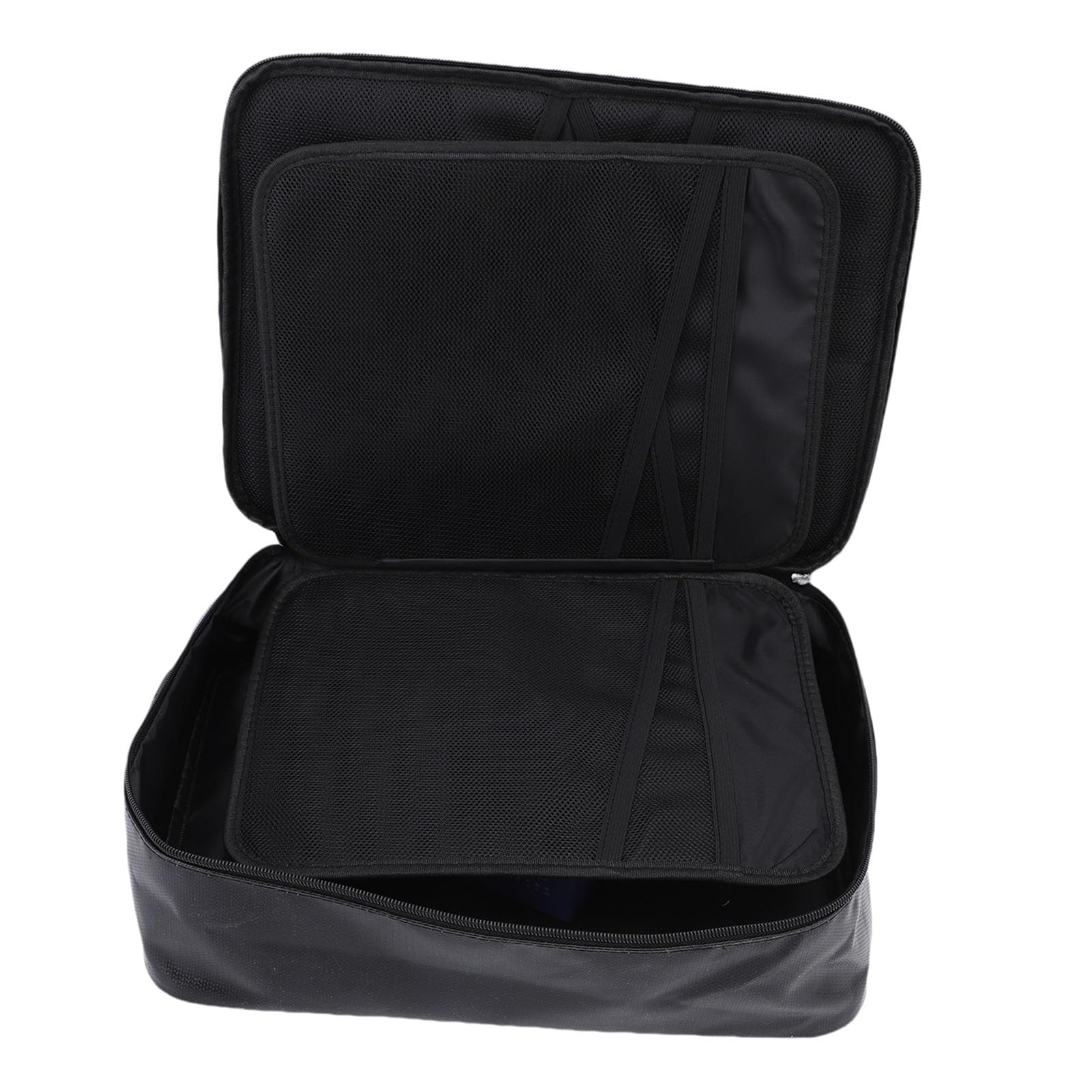 Generic Borsa Portadocumenti Ignifuga con Chiusura Codificata Cerniera Impermeabile per Proteggere Documenti Importanti Durante il Viaggio Fibra di Vetro Siliconica a 3 Strati 14,2 X 10,6 X 4 Pollici