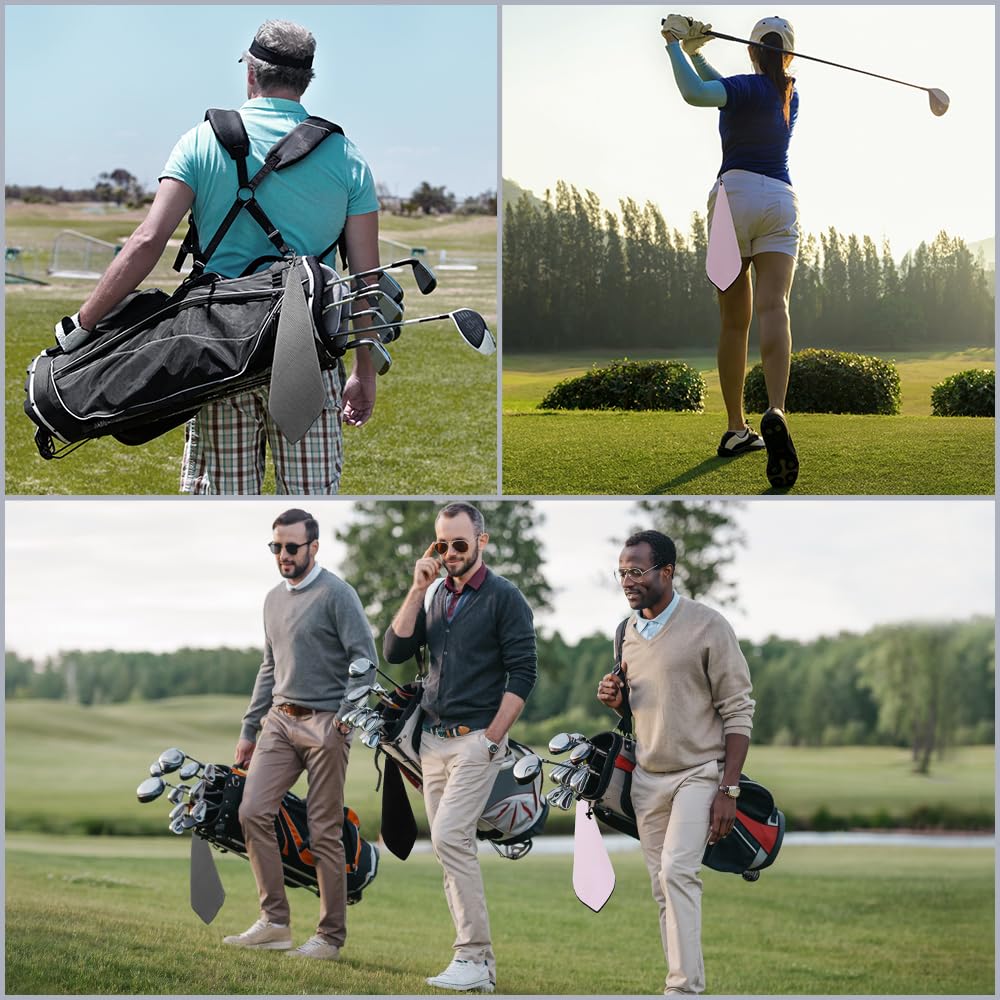 Asciugamani Da Golf In Microfibra Con Clip 3 Pezzi Ripiegabile Motivo Waffle