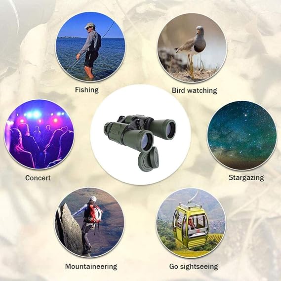 Monoculars Telescope High Power 20x50 Compact Professional/Daily Waterproof Binoculars BAK4 Prism Lens for Bird Watching Binoculars