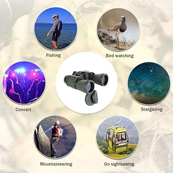Monoculars Telescope High Power 20x50 Compact Professional/Daily Waterproof Binoculars BAK4 Prism Lens for Bird Watching Binoculars