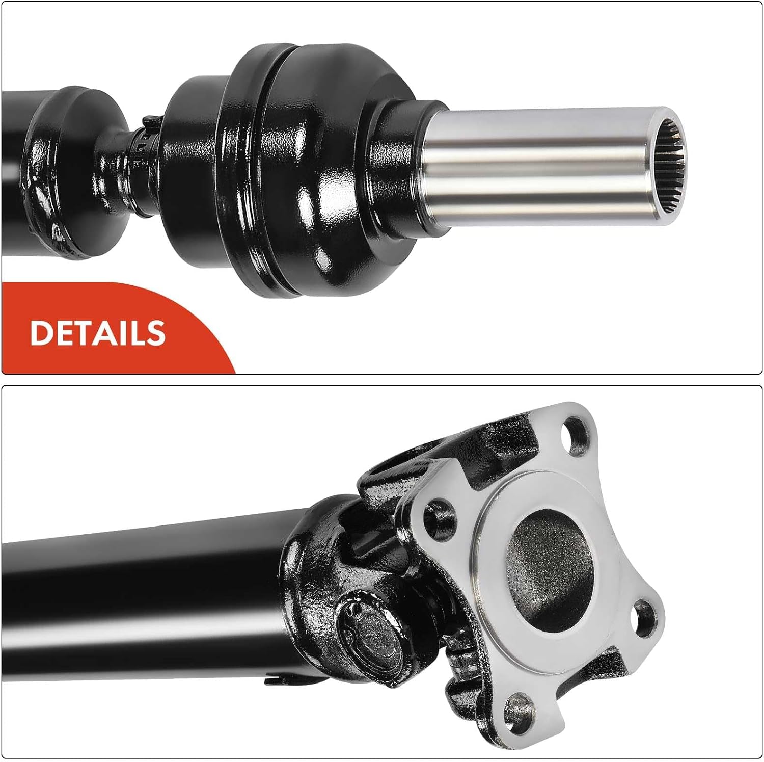 A-Premium Front Complete Drive Shaft Prop Shaft Driveshaft Assembly Compatible with Dodge Dakota 2007-2010 & Mitsubishi Raider 2007-2009 & Ram Dakota 2011, 4WD, Automatic Transmission