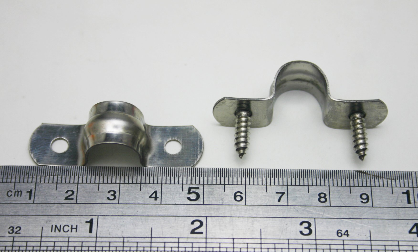 Fairview HCPEX-10 Stepless PEX Ear Clamp, 1/2 in Nominal, Stainless Steel, Domestic
