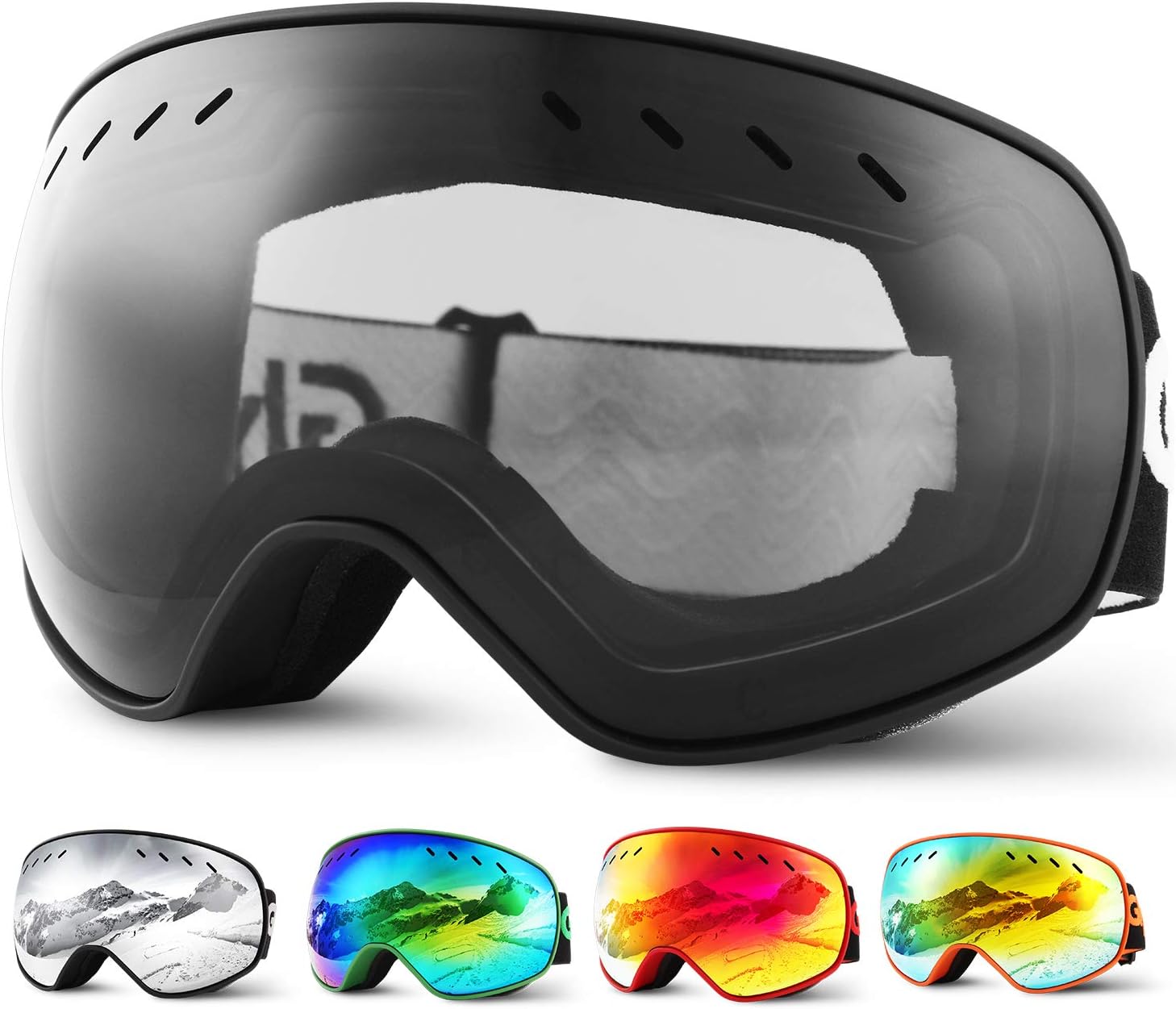 occhiali di protezione con lenti sferiche