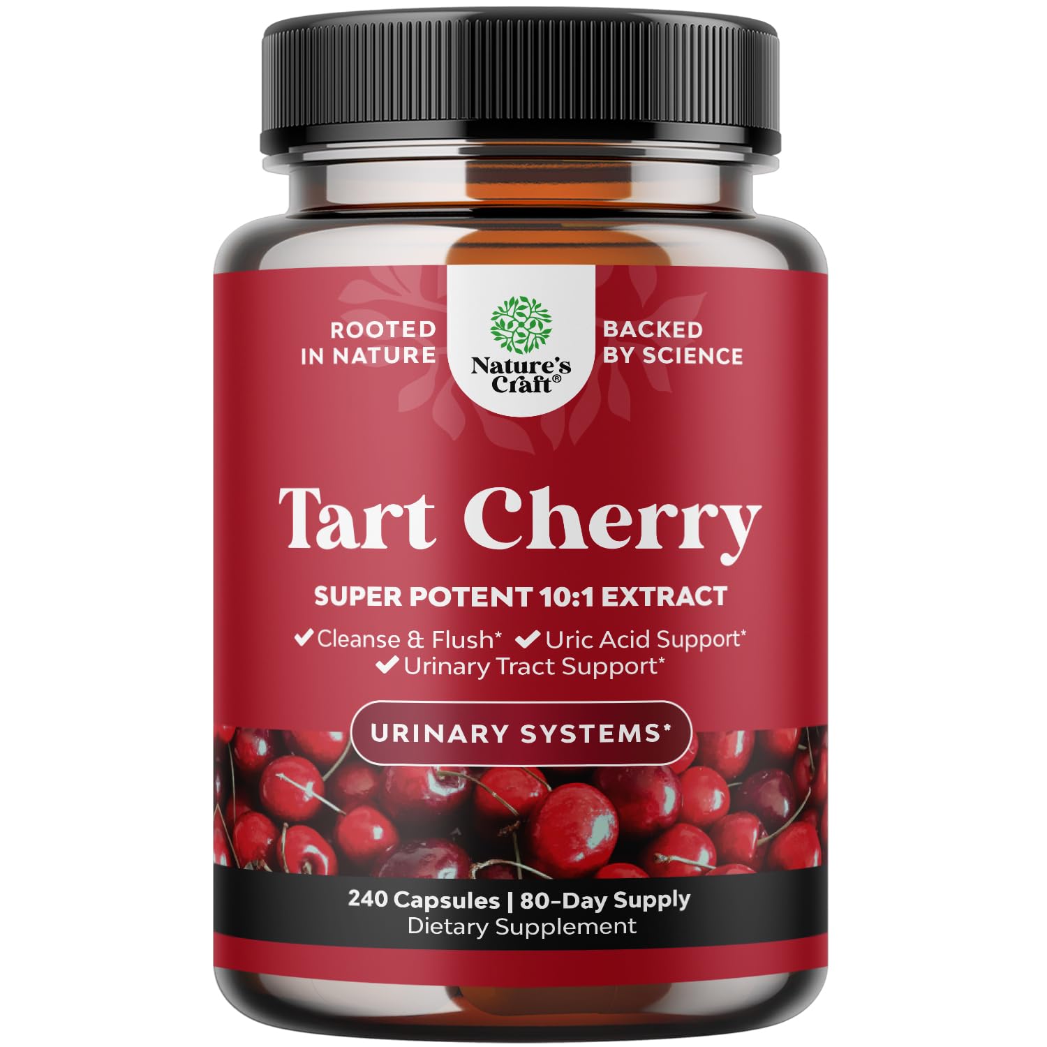Natures Craft Extra Strength Tart Cherry Capsules