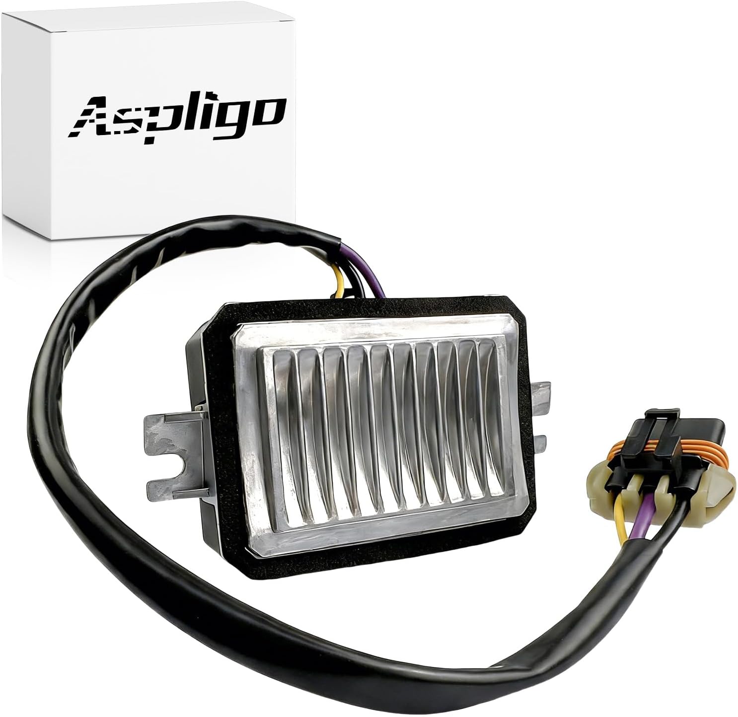 973-566 AC Blower Motor Resistor Fit for Pontiac Bonneville 2000-2005，for Buick Lesabre 2000-2005，for Cadillac DeVille 2000-2005， Seville 1998-2004，for Oldsmobile Aurora 2001-2003，52480042