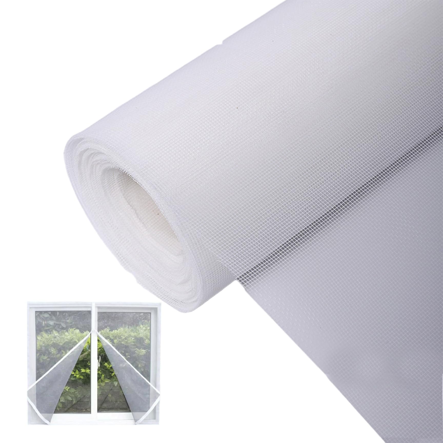 Moustiquaire de fenêtre pour porche et patio profitant de l'air frais sans insectes