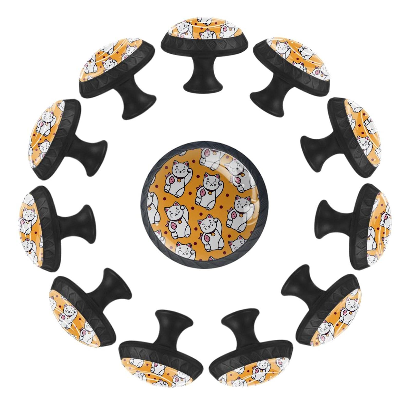 Boutons de tiroir ronds 35 mm lot de 12 pour rénover vos meubles