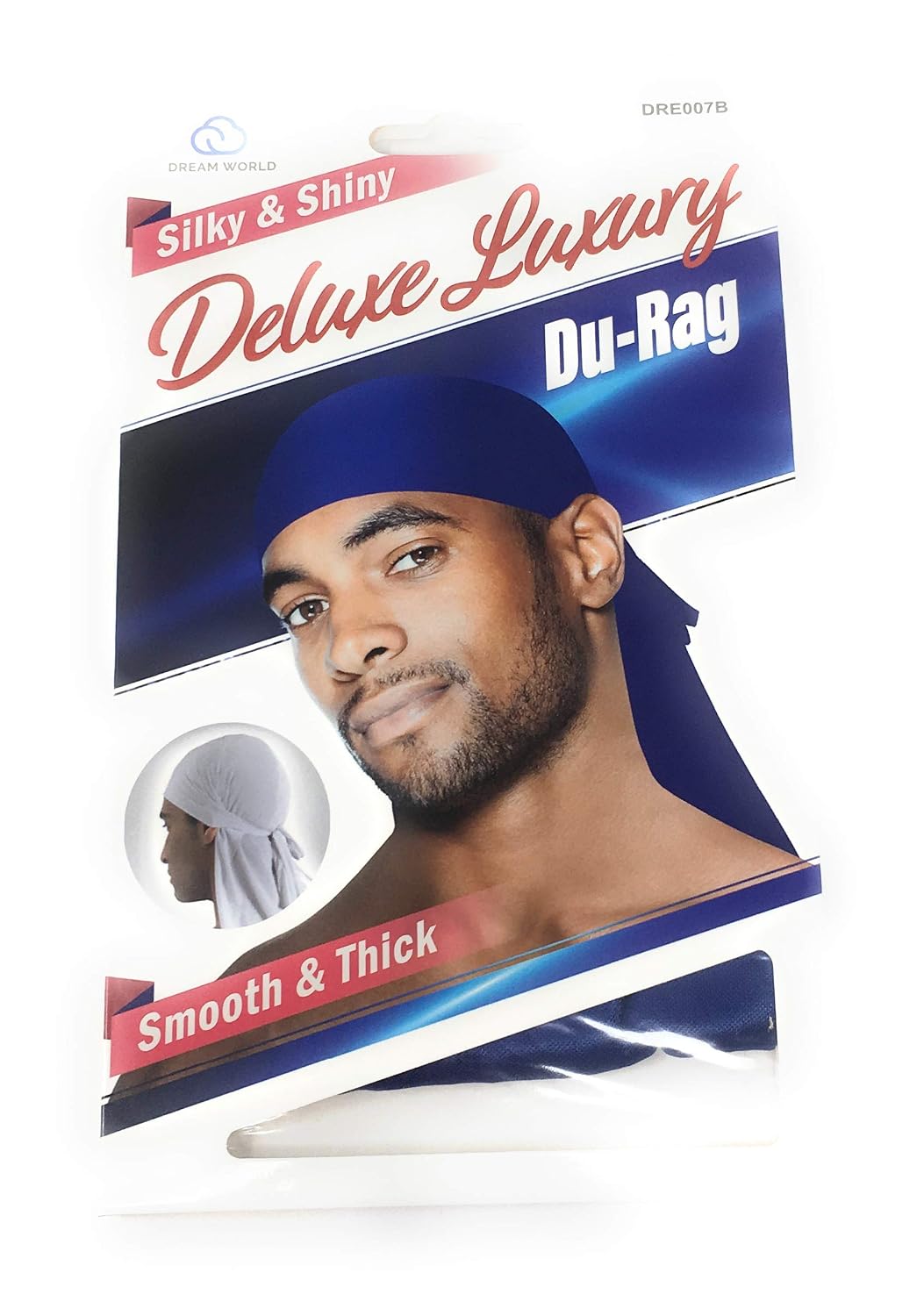 Dream Deluxe Du-Rag Blue Smooth & Thick