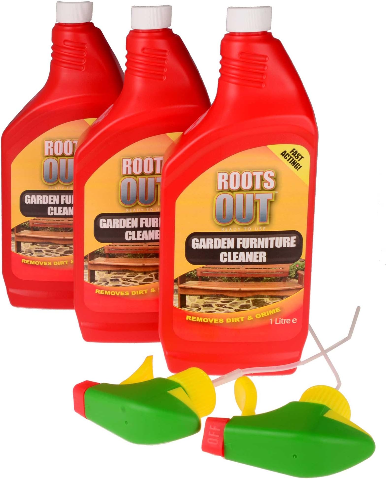 Garden Furniture Cleaner X 3 Red