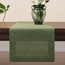 Linen Table Runner 36 Inches Long, 100% Natural Table Runners