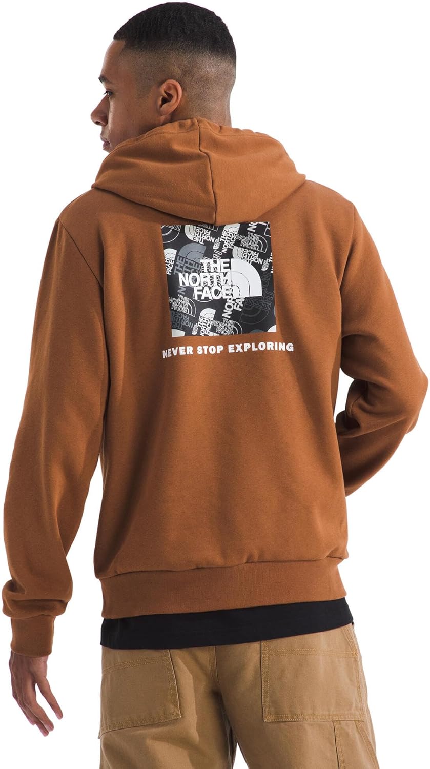 THE NORTH FACE mens Evolution Box Toss Fill Hoodie | Sweatshirt With 2 Piece Hood, Adjustable Drawcord, Kangaroo Hand Pocket