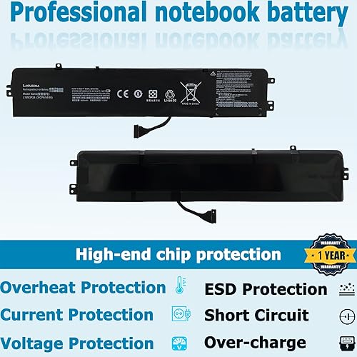 Miniatura 4 de Batería para portátil L14M3P24 compatible con Lenovo IdeaPad Y700-14ISK 700-15ISK 700-17ISK Legion Y520-15IKBA Y520-15IKBM Y520-15IKBN Series