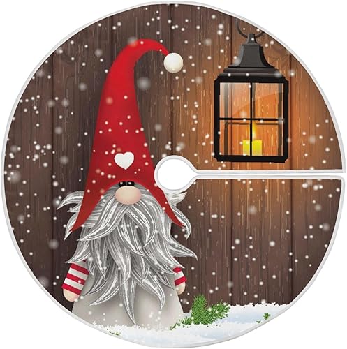 Nisser Norway - Falda de base de árbol de Dinamarca, falda suave para árbol de Navidad, decoración de árboles de Navidad, falda pequeña para árbol disponible en Yaxa Peru