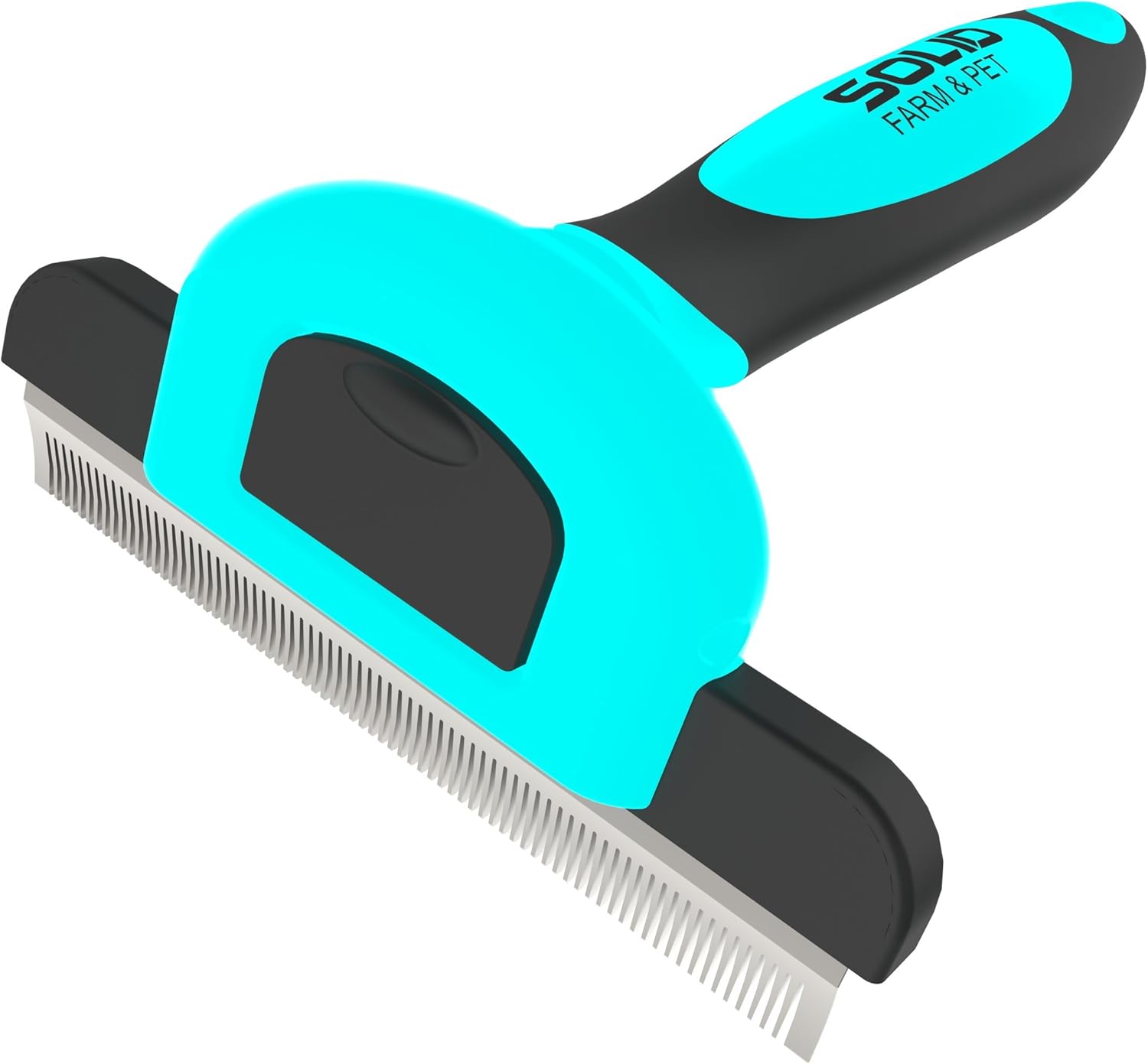 Raincol Best DE shedding Brush and Pet Grooming Tool for