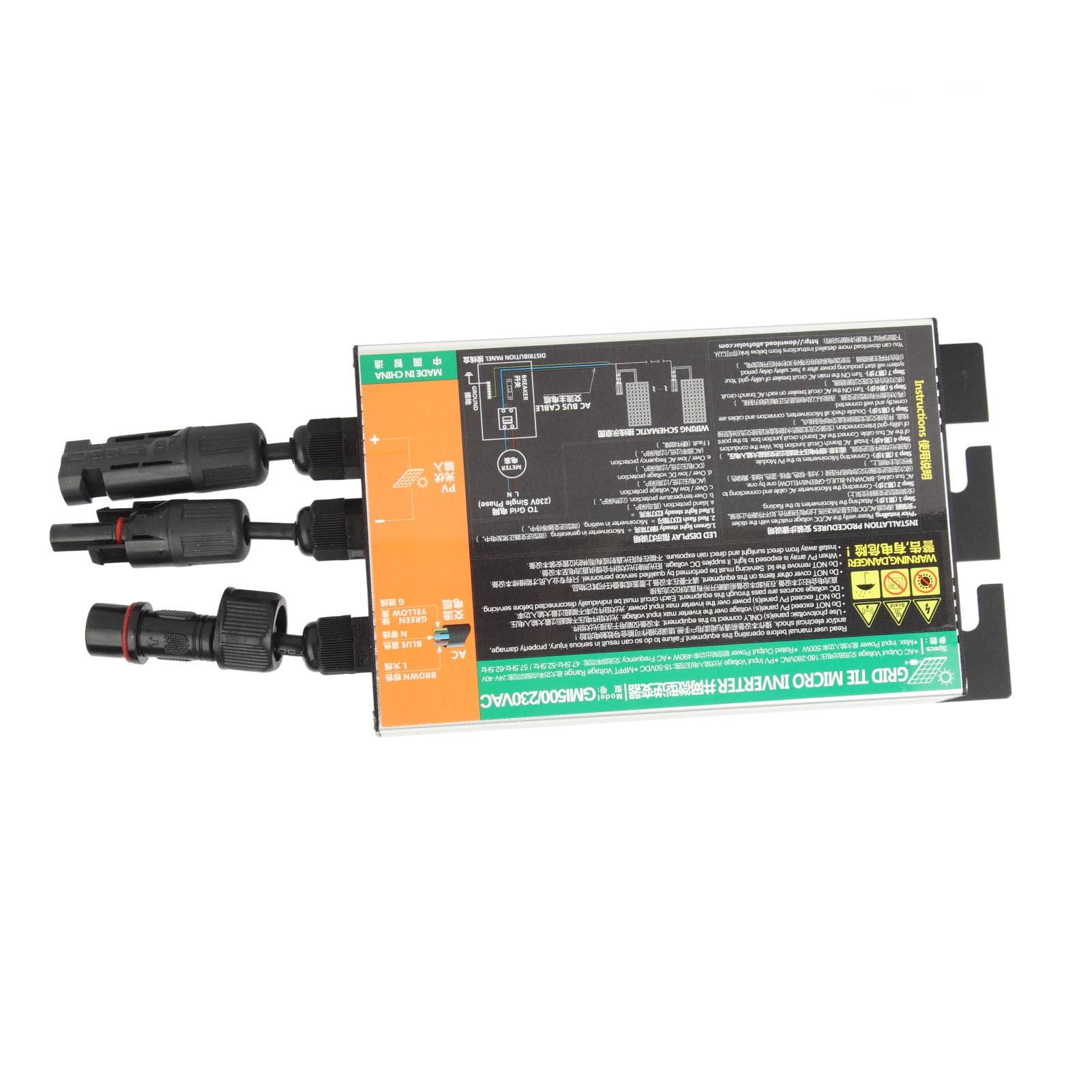 Naroote Inverter Solare 500W, Protezione di Tensione e Corrente