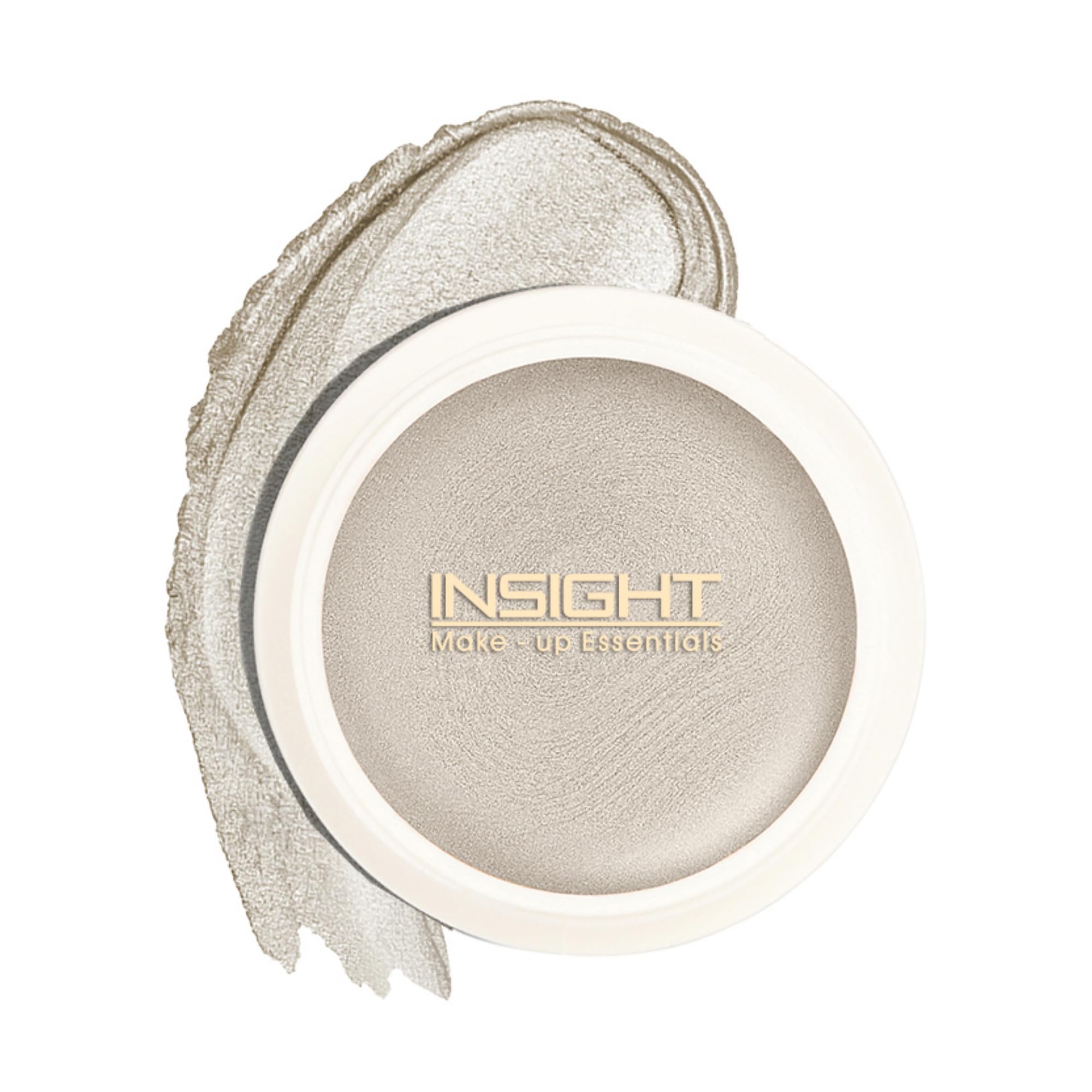 INSIGHT Highlighter for Face & Body - Frosted Heart | Glitter Shimmer Makeup | Creamy, Lightweight, Easy to Blend, Long-Lasting Glow | 3.5g