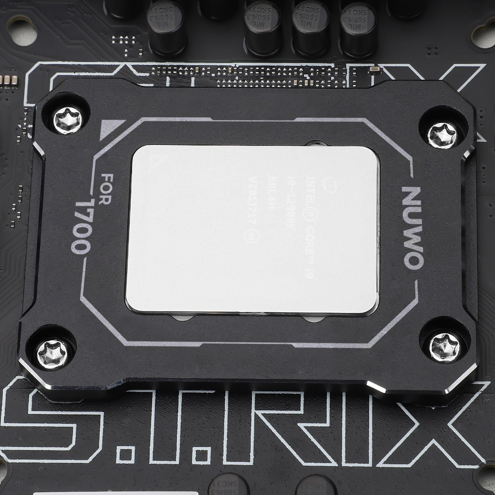 FRCPU1700 Staffa di Fissaggio per CPU LGA 1700, Supporto Frame Anti-Piegatura per CPU 1700 12a/13a/14a Generazione, Nero