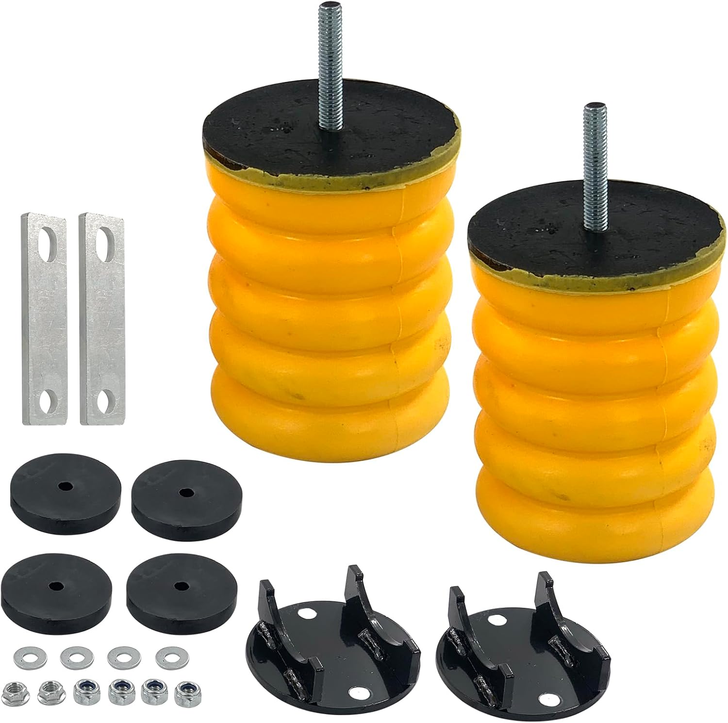 SSR-127-54 Replacement Super-Springs Su/mo/Spri/ngs Rear Compatible with 2017-2025 Ford F250 F350 Super Duty Yellow