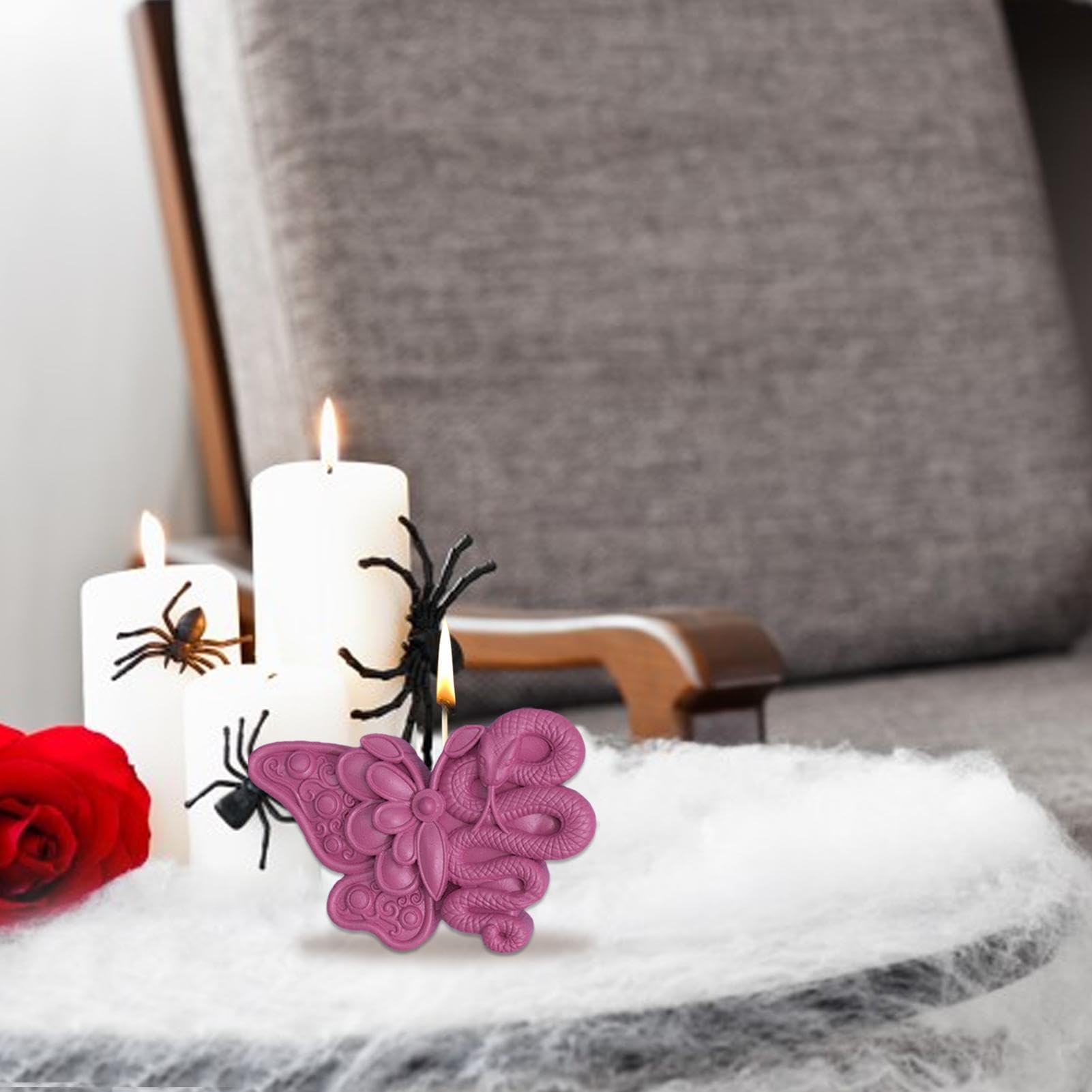 1 stuk vlinder aromatherapie gips kaars siliconen mal voor doe-het-zelf kaars, zeep, tion | SHEIN Nederland