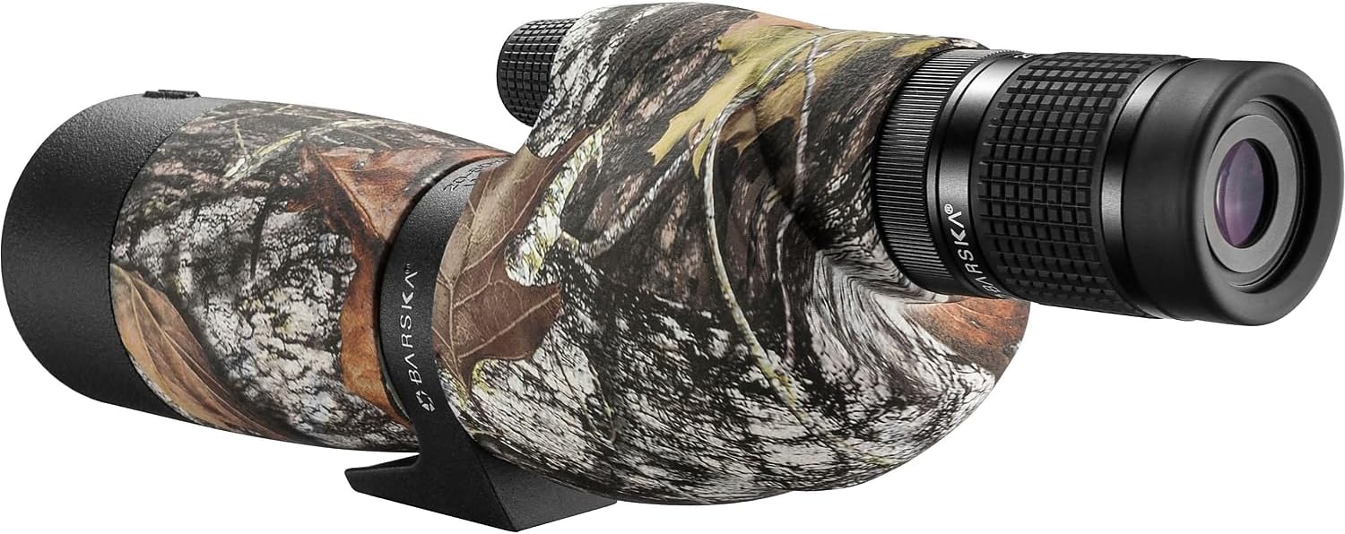 Barska 20-60x65mm Level Spotting Scope – Waterproof, Fogproof, Fully Multi-Coated Optics, Built-in Tripod Mount