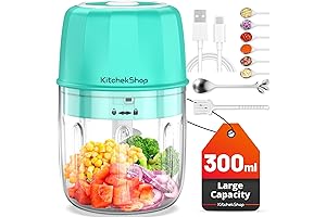 Super Convenient Cordless Food Grinder - All Your Chopping Needs Met